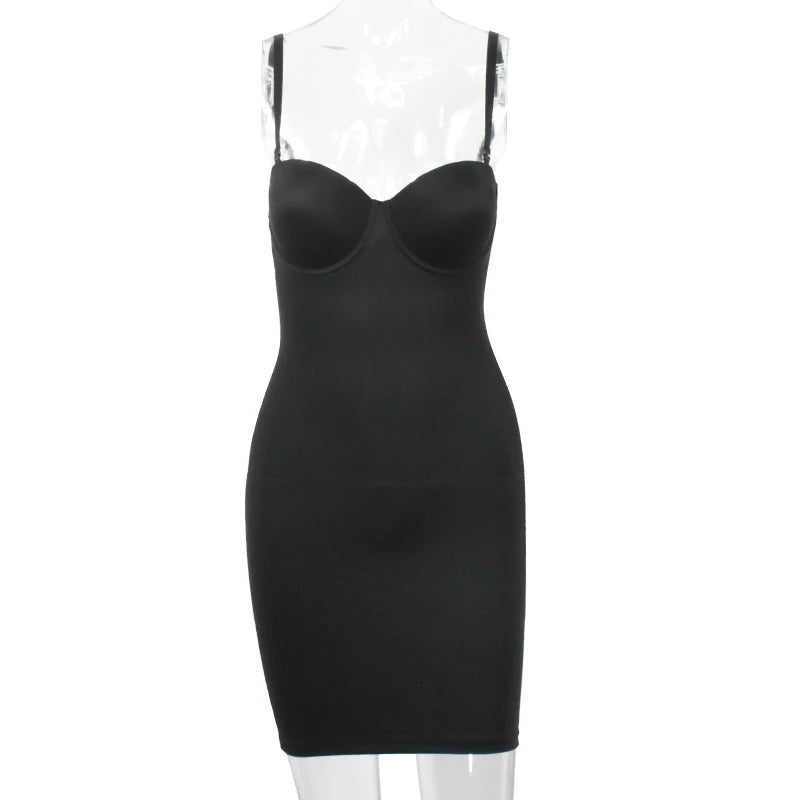 Full Length Shapewear Slip – Nude Tube Dress Body Shaper for Women