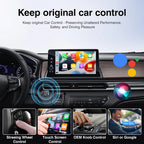 Wireless CarPlay Adapter – 2-in-1 USB Dongle for Apple iPhone and Android Auto