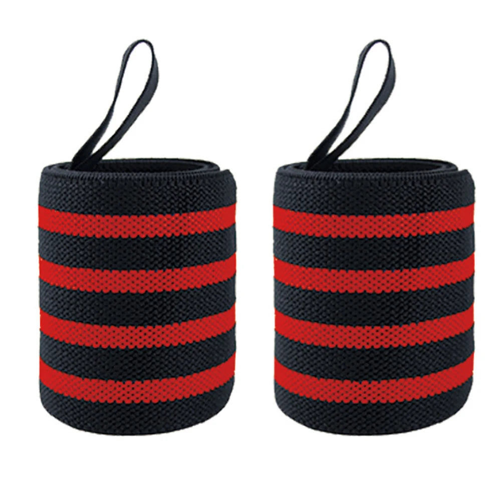 Fitness Wrist Wraps – Padded Support for Weight Lifting and Gym Training