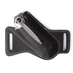 Leather Folding Knife Sheath – Anti-Scratch Belt Holster for Camping Tools