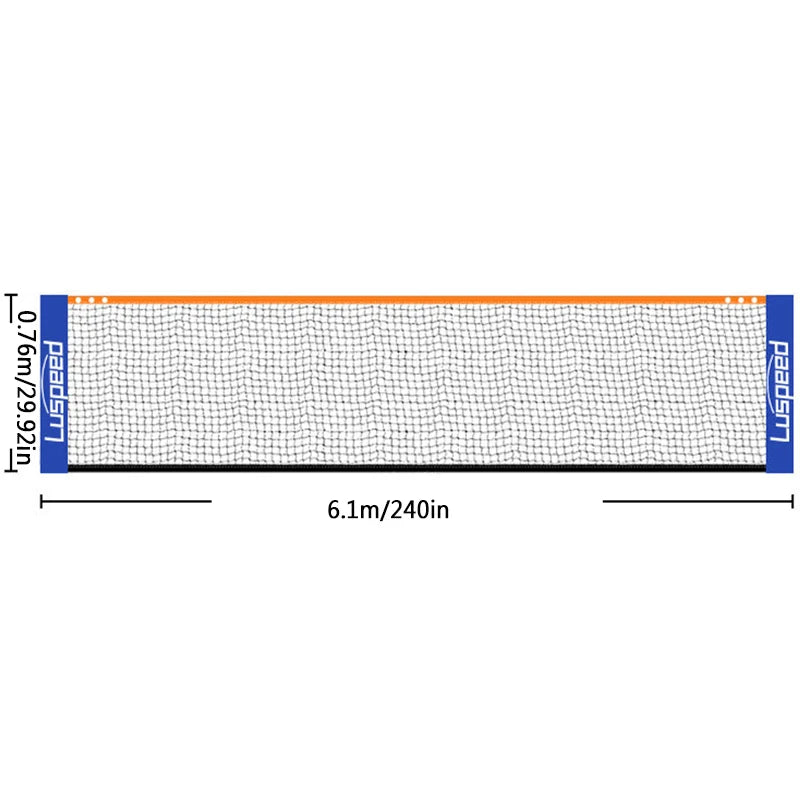 Portable Folding Badminton Net – Professional Mesh for Sports Training