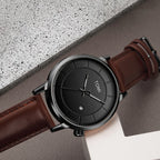 Luxury Quartz Watch and Glasses Set – Fashion Accessory Gift for Men