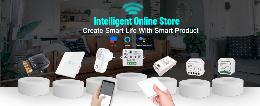 RF Curtain Switch Module – Wireless Remote Control for Motorized Roller Blinds