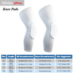 Honeycomb Compression Knee Guards – Youth Protective Gear for Sports