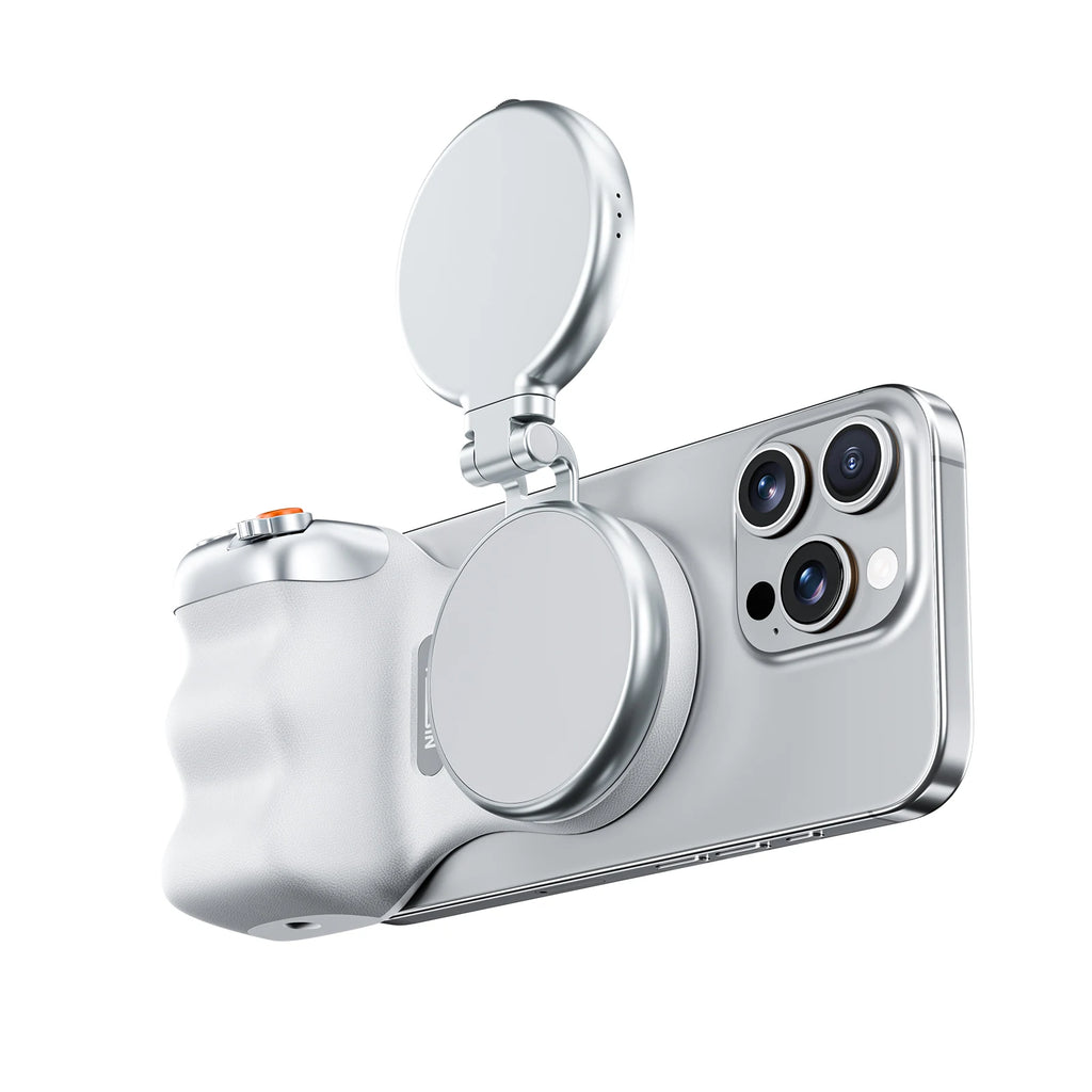 Magnetic Phone Camera Grip – Ergonomic Handheld Stabilizer for Content Creation