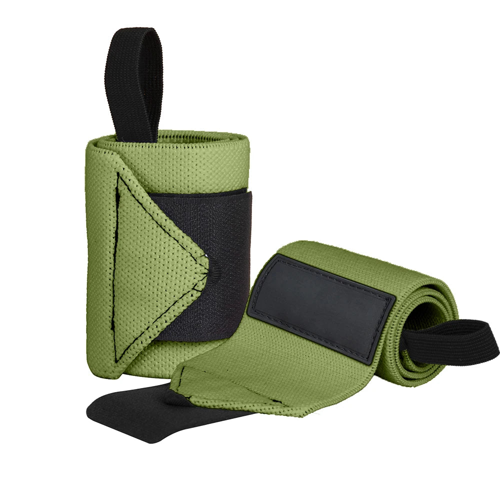 Fitness Wrist Wraps – Padded Support for Weight Lifting and Gym Training