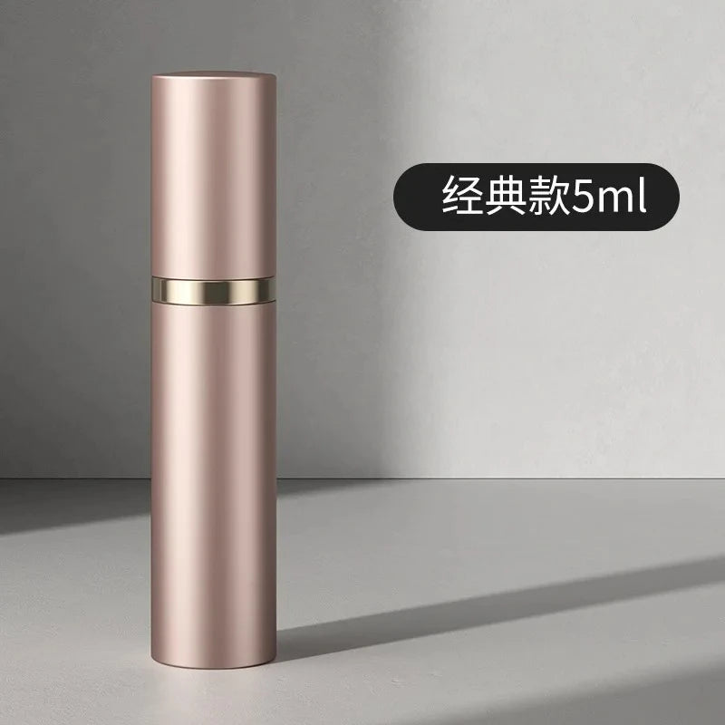 Refillable Aluminum Perfume Atomizer – Portable Spray Bottle for Travel