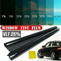 Black Window Tint Film – Solar UV Protection for Auto and Home Glass