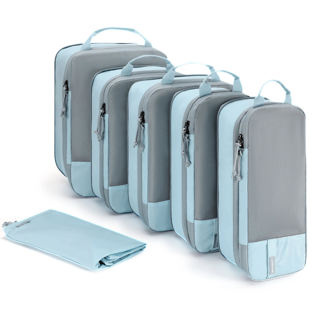 Compression Packing Cubes – Lightweight Luggage Organizers for Travel