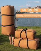 Large Travel Duffle Backpack – Outdoor Storage Bag for Hiking and Camping