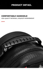 Waterproof Motorcycle Tail Bag – Large Capacity Luggage for Travel