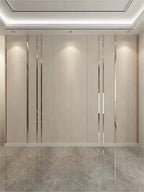 Stainless Steel Decorative Wall Strips – Titanium Mirror Finish for Home Decor