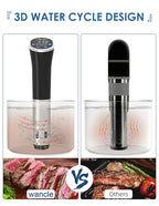Sous Vide Immersion Cooker – 1100W Digital Waterproof Device for Precision Cooking
