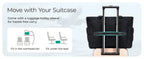 Large Capacity Tote Bag – Solid Color Commuter Handbag for Work and School