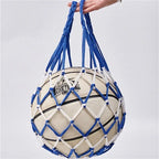 Large Capacity Nylon Ball Bag – Durable Mesh Carrier for Sports Equipment