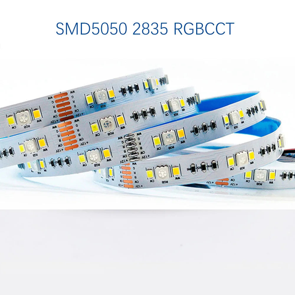 RGBCCT LED Strip Light – Waterproof Flexible Lighting for Home Decor