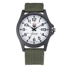 XINEW Nylon Band Quartz Watch – Military Casual Wristwatch for Men
