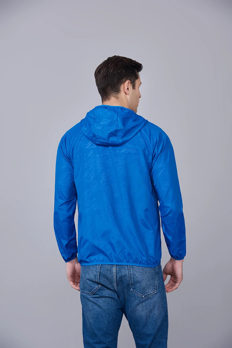 Waterproof Hiking Jacket – Unisex Quick Dry Windbreaker for Outdoor Trekking