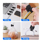 Reusable Cable Ties – Adjustable Cord Organizer for Desk Management