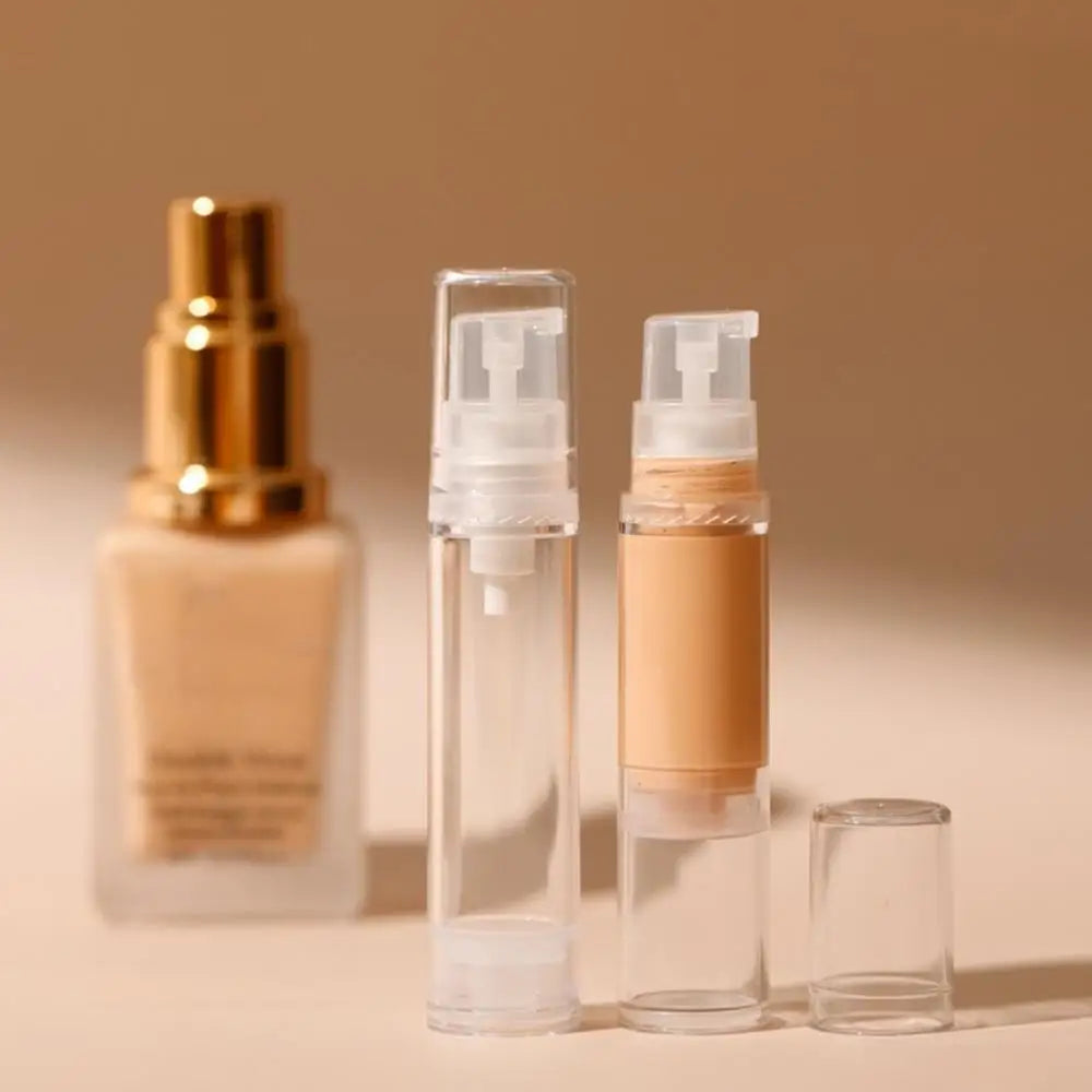 Vacuum Pump Bottle – Refillable Cosmetic Container for Travel Skincare