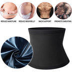 Mens Sauna Waist Trainer – Adjustable Abdomen Shaper for Fitness Slimming