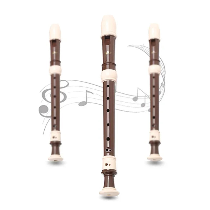 Baroque Treble Recorder – Eight-Hole ABS Flute for Adult Beginners