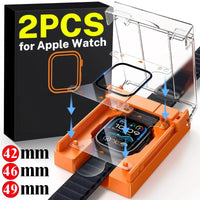 Ceramic Screen Protector – Easy Install Film for Apple Watch Ultra and Series