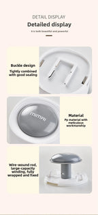 Desktop Cable Organizer – Adhesive No-Drill Management for Data Cables
