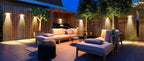Solar LED Wall Lights – Waterproof Outdoor Lamps for Fence Deck Pathway