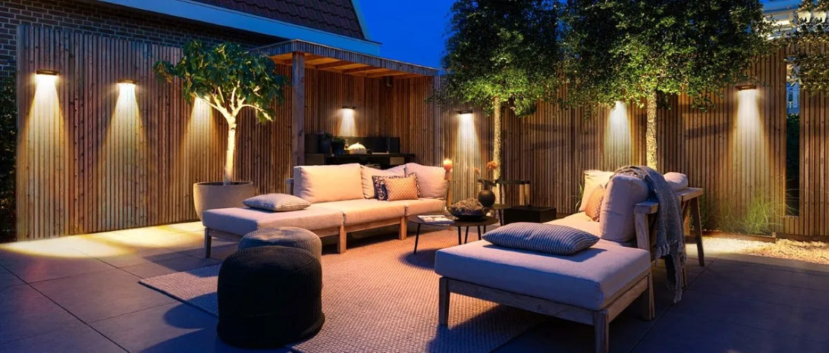 Solar LED Wall Lights – Waterproof Outdoor Lamps for Fence Deck Pathway