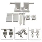 Toilet Seat Hinge Replacement Kit – Universal Fixing Screws for Repairs
