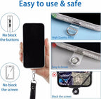 Stainless Steel Phone Tether Patch – Ultra-Thin Lanyard Connector for Safety