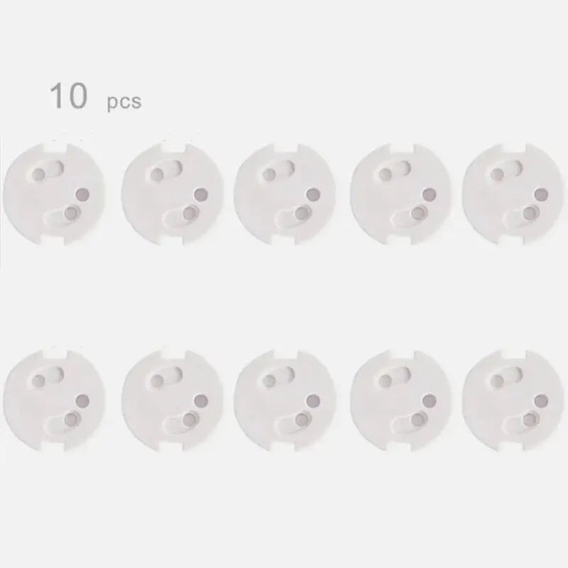 Plastic Electrical Socket Covers – Baby Proofing Outlet Protectors for Child Safety
