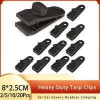 Heavy Duty Tarp Clips – Shark Tent Fasteners for Outdoor Camping and Awnings