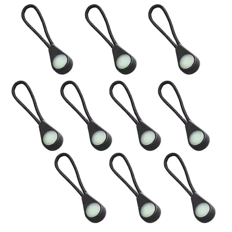Luminous Zipper Pulls – Glow in the Dark Accessories for Outdoor Camping Gear