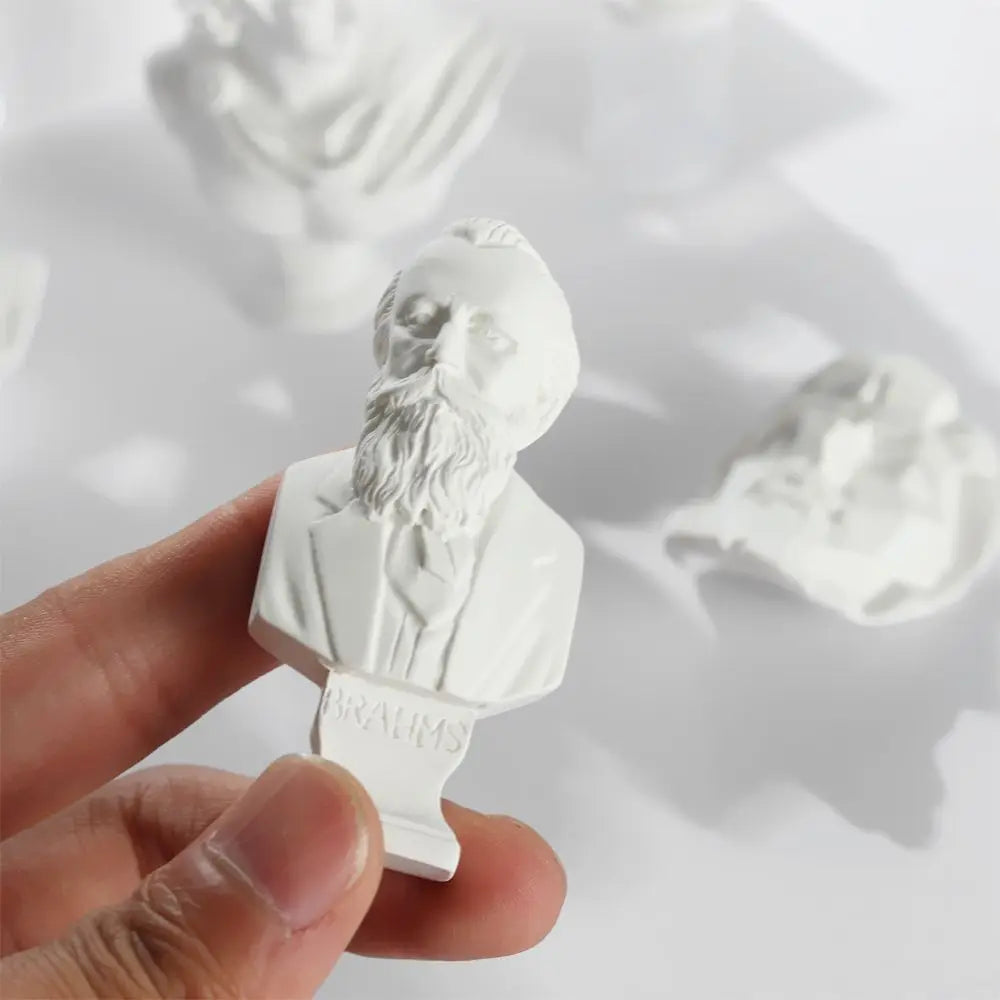 Mini Greek Mythology Bust – Plaster Sculpture for Art Drawing Practice