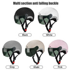 Cycling Helmet with Goggles – Protective MTB Gear for Adults