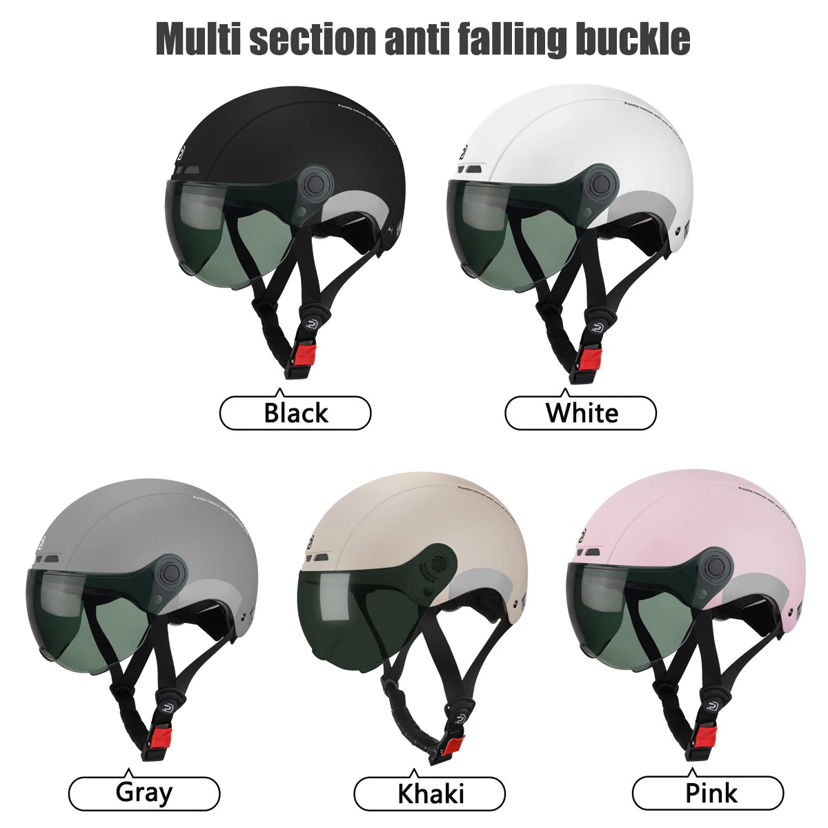 Cycling Helmet with Goggles – Protective MTB Gear for Adults