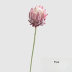 Artificial King Protea Flower – 25 Inch Faux Botanical for Home Wedding Decor