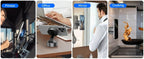 Magnetic Vacuum Phone Mount – Retractable Suction Holder for Car and Gym