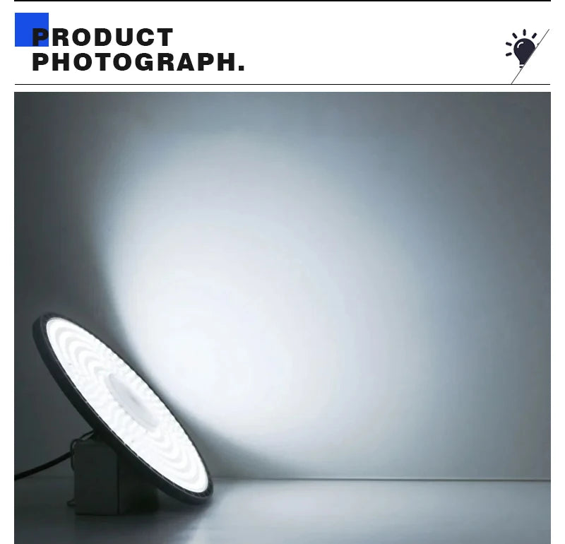 UFO LED High Bay Light – 200W Waterproof Industrial Lighting for Warehouse