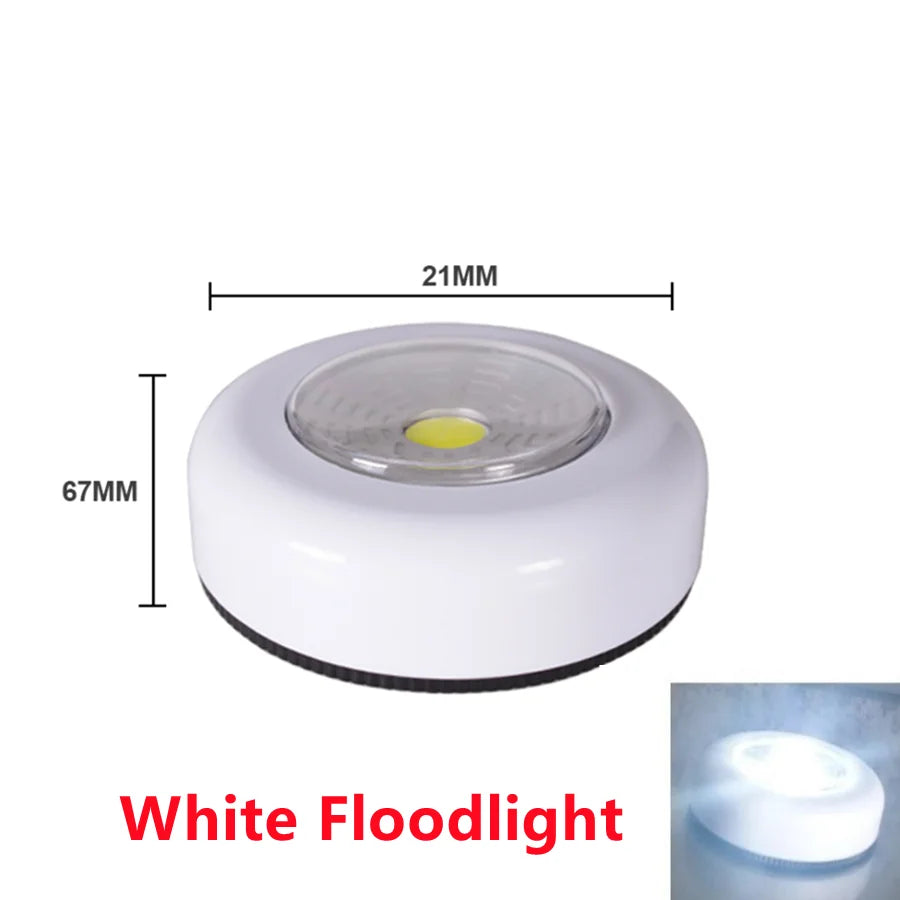 Battery Operated LED Night Light – Touch Activated Lamp for Closet Bedroom