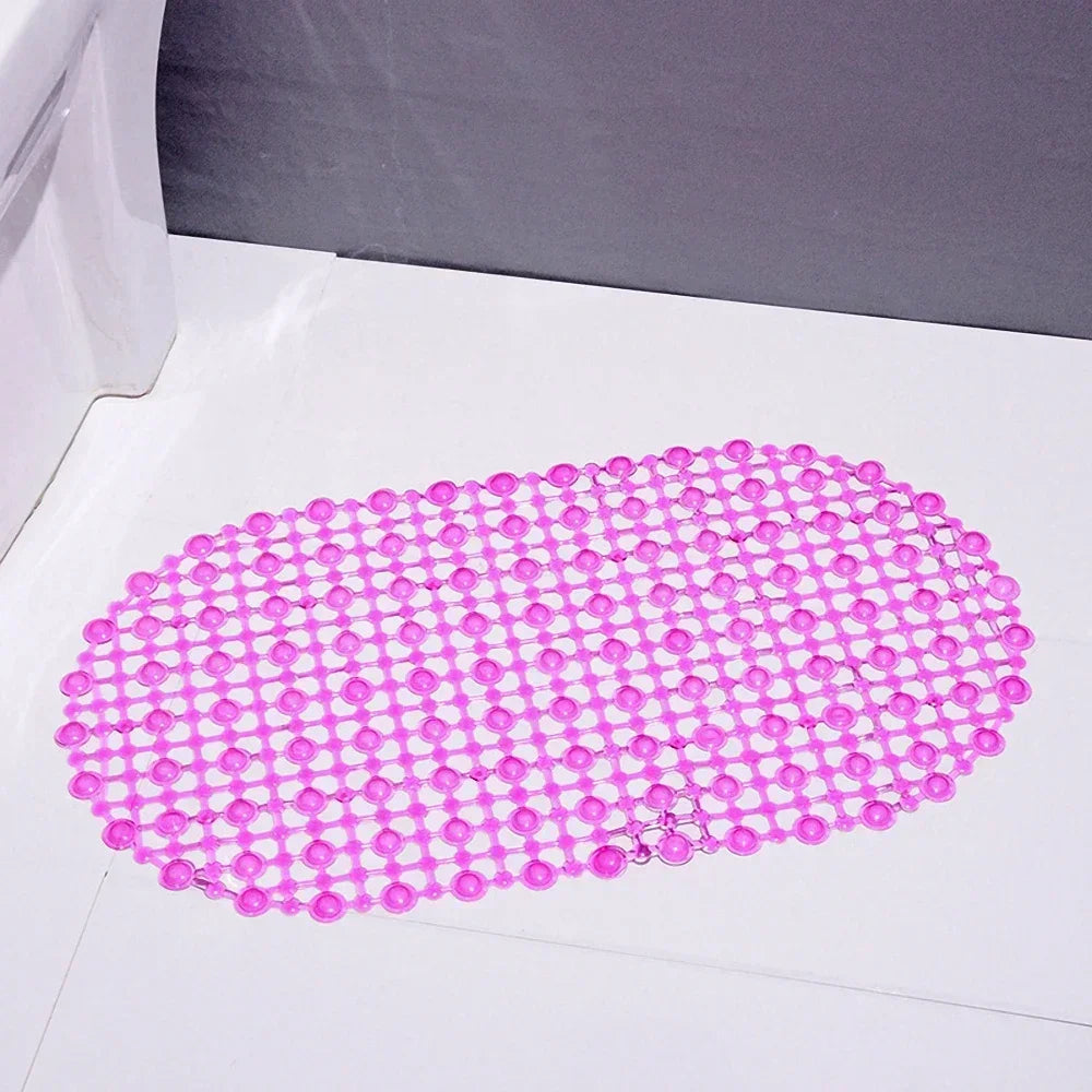 PVC Anti-slip Bath Mat – Massage Shower Pad for Bathroom Safety
