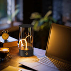 Magnetic LED Desk Lamp – Cordless Touch Control for Bedroom Nightstand