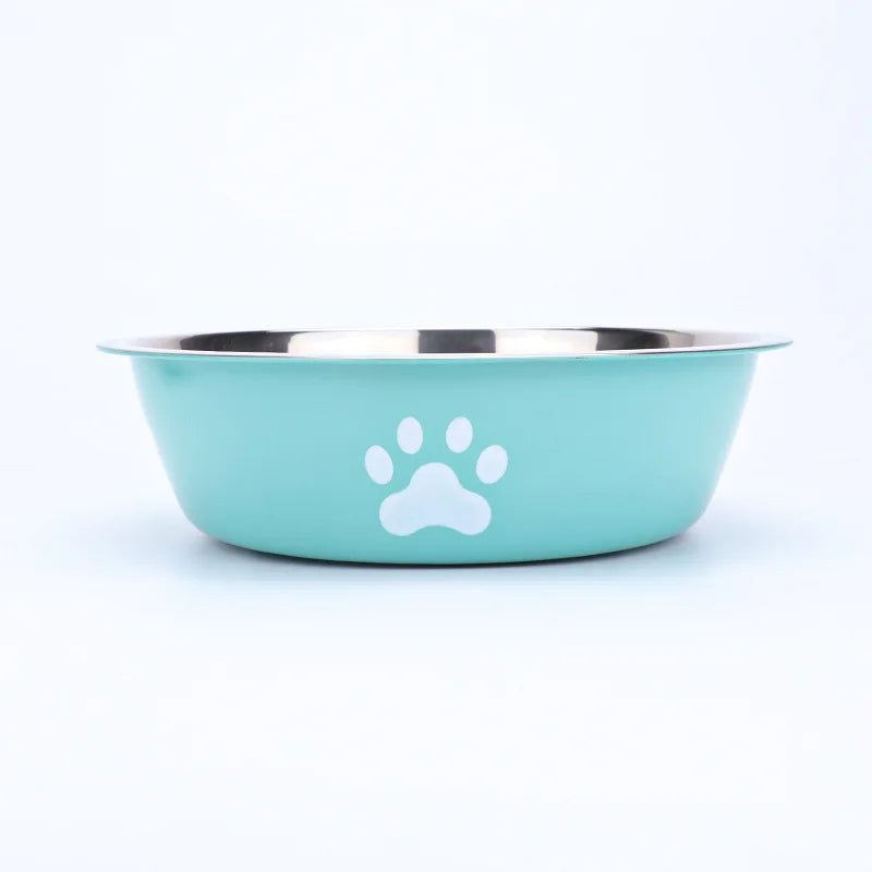 Stainless Steel Dog Bowls – Non-Slip Base for Dog and Cat Feeding