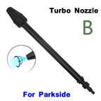 Rotating Turbo Lance – Pressure Washer Nozzle for Parkside Car Cleaning