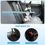 Chew-Proof Dog Car Harness – Durable Safety Seat Belt for Travel