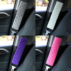 Plush Seat Belt Shoulder Covers – Soft Comfort Pads for Car Interior