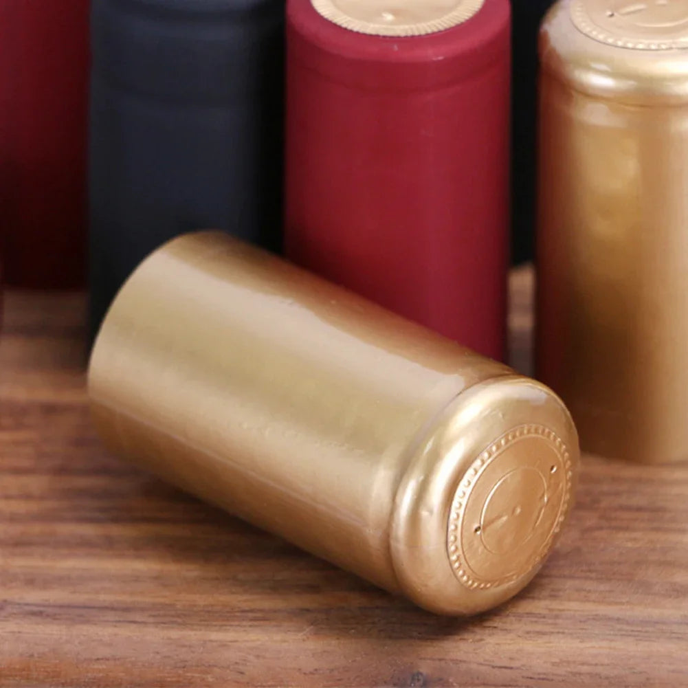 PVC Heat Shrink Capsules – Wine Bottle Sealing Covers for Household Kitchen