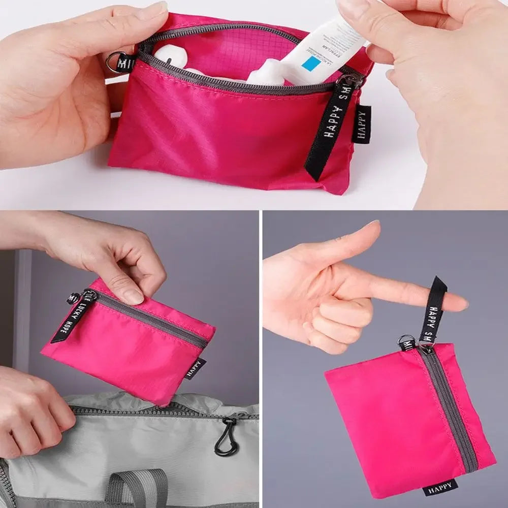 Waterproof Zipper Storage Pouch – Portable Organizer for Travel and Outdoor Hiking